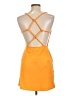 Meshki Orange Cocktail Dress Size L - photo 2