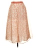 Weekend Max Mara Paisley Orange Formal Skirt Size 2 - photo 2