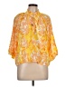 Tart 100% Rayon Orange 3/4 Sleeve Blouse Size L - photo 1