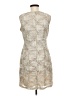 Jessica Howard 100% Polyester Graphic Ivory Cocktail Dress Size 8 (petite) - photo 2