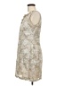 Jessica Howard 100% Polyester Graphic Ivory Cocktail Dress Size 8 (petite) - photo 5