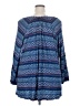 Chelsea Studio 100% Rayon Blue Kimono Size 2X - photo 2