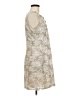 Jessica Howard 100% Polyester Graphic Ivory Cocktail Dress Size 8 (petite) - photo 4