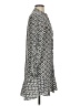 Tory Burch 100% Silk Gray Kimono Size 4 - photo 4
