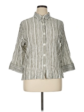 White Stag 3/4 Sleeve Button Down Shirt