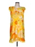 ModCloth Tropical Yellow Casual Dress Size L - photo 1