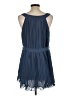 Blu Pepper 100% Polyester Blue Casual Dress Size L - photo 2