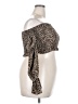 Better be Brown Long Sleeve Blouse Size M - photo 4