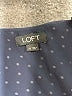 Ann Taylor LOFT 100% Rayon Blue Romper Size 12 - photo 3
