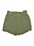 Harper Solid Green Khaki Shorts Size L - photo 1