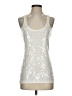 Vanity Silver Sleeveless Top Size S - photo 1