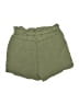 Harper Solid Green Khaki Shorts Size L - photo 2