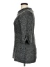 New Directions 100% Acrylic Tweed Gray Turtleneck Sweater Size XL - photo 5