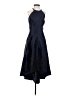 Carmen Marc Valvo 100% Polyester Blue Cocktail Dress Size XS (estimated) - photo 1