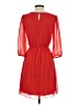 En Focus Studio Solid Red Casual Dress Size 4 - photo 2