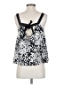 Trafaluc by Zara 100% Polyester Silver Sleeveless Blouse Size S - photo 2