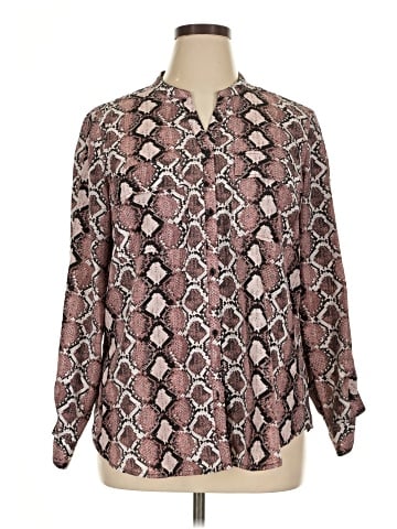Jones New York Long Sleeve Blouse (view 1)