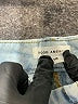 Good American 100% Cotton Hearts Blue Jeans Size 16 - photo 7