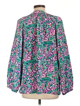 Lilly Pulitzer Long Sleeve Silk Top (view 2)