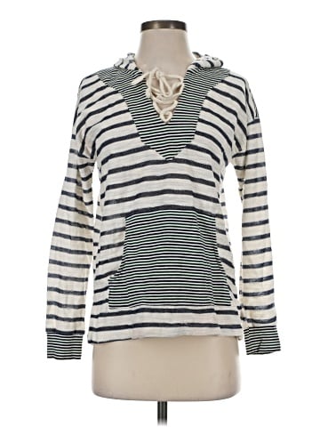 Hem & Thread Pullover Sweater (view 1)
