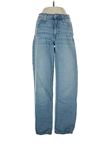 Madewell The Mid-Rise Perfect Vintage Straight Jean in Verwood Wash (view 1)