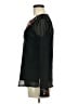 Carole Little 100% Polyester Black Long Sleeve Blouse Size 8 - photo 5