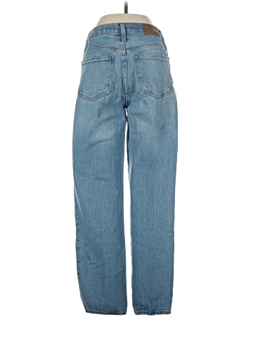Madewell The Mid-Rise Perfect Vintage Straight Jean in Verwood Wash (view 2)