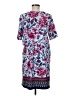 Talbots Print Blue Casual Dress Size M - photo 2