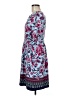 Talbots Print Blue Casual Dress Size M - photo 5