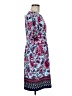 Talbots Print Blue Casual Dress Size M - photo 4