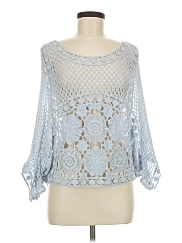 Sundance 3/4 Sleeve Blouse (view 1)