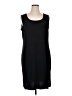 Maurices Solid Black Casual Dress Size 14 (0) - photo 1