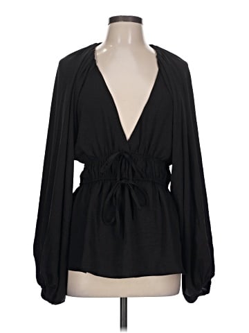 ASOS Design Long Sleeve Blouse (view 1)