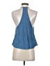 Chan Luu 100% Lyocell Blue Tank Top Size S - photo 2