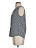 Banana Republic 100% Polyester Silver Sleeveless Blouse Size XS - photo 5