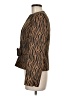Liz Claiborne 100% Polyester Animal Print Brown Blazer Size 6 - photo 5