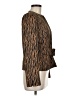 Liz Claiborne 100% Polyester Animal Print Brown Blazer Size 6 - photo 4