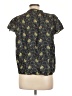 Paige Black Short Sleeve Blouse Size L - photo 2