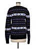 Ann Taylor LOFT Print Black Pullover Sweater Size M - photo 2