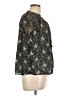 Paige Black Short Sleeve Blouse Size L - photo 4