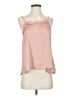 Sun & Shadow 100% Polyester Pink Sleeveless Blouse Size S - photo 1