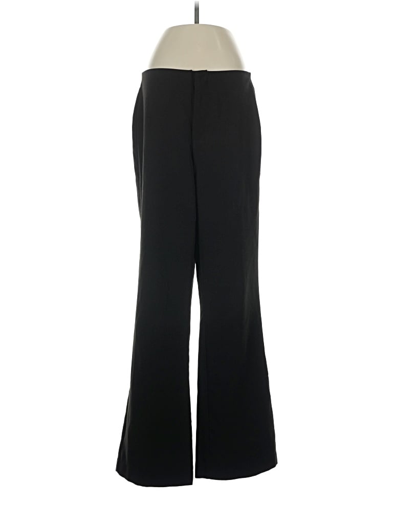 Pre-owned Ecru Dress Pants In Black