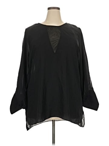 City Chic 3/4 Sleeve Blouse (view 1)