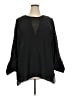 City Chic 100% Polyester Black 3/4 Sleeve Blouse Size 18 Plus (M) - photo 1