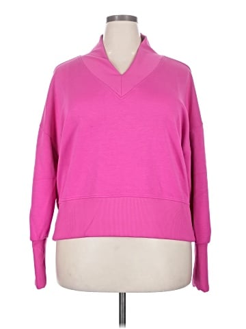 Scoop Pullover Sweater (view 1)