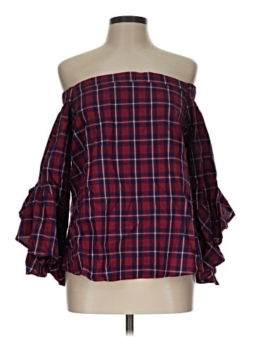 Soulmates 3/4 Sleeve Blouse (view 1)