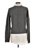 Esley Solid Gray Pullover Sweater Size L - photo 2