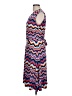 Leota Chevron-herringbone Blue Casual Dress Size L - photo 5