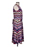 Leota Chevron-herringbone Blue Casual Dress Size L - photo 4