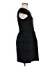 Elle Solid Black Casual Dress Size 6 - photo 4